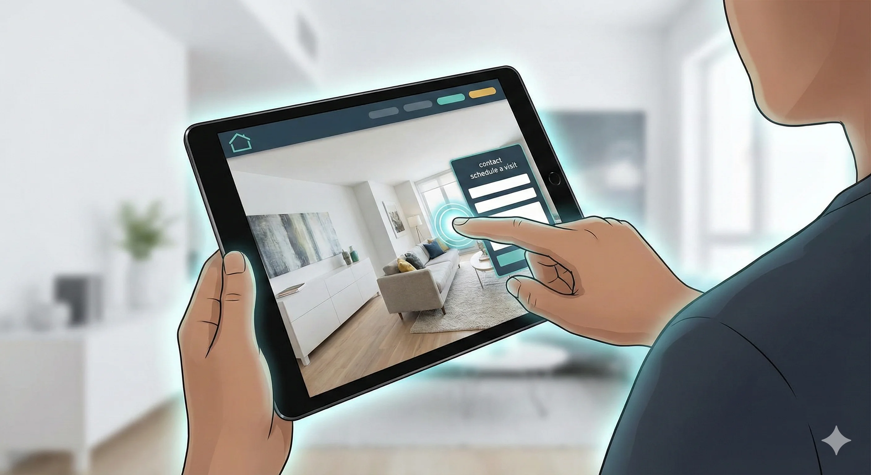 Tour virtual integrado ao site como estratégia de conversão