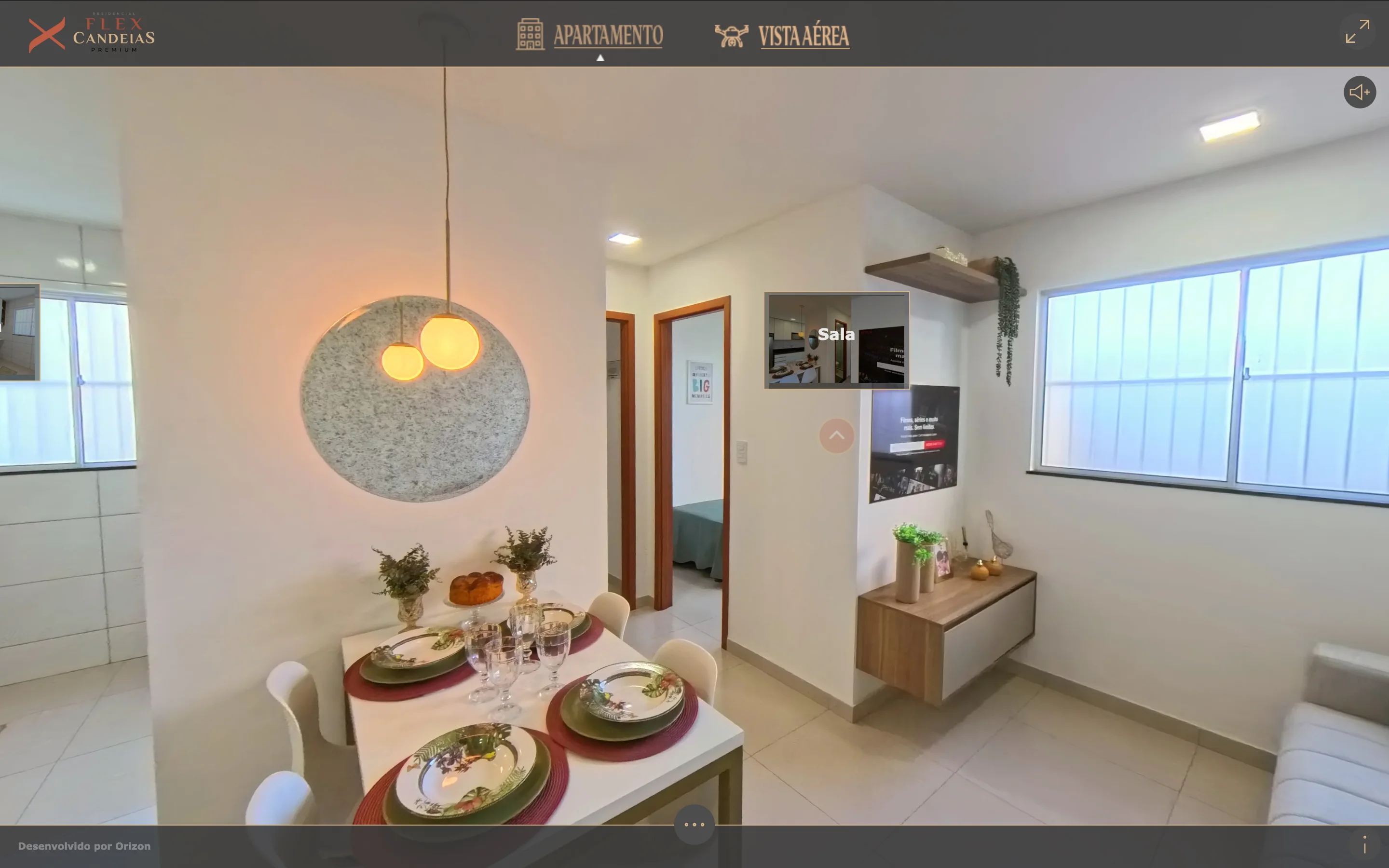 Detalhe Flex Candeias